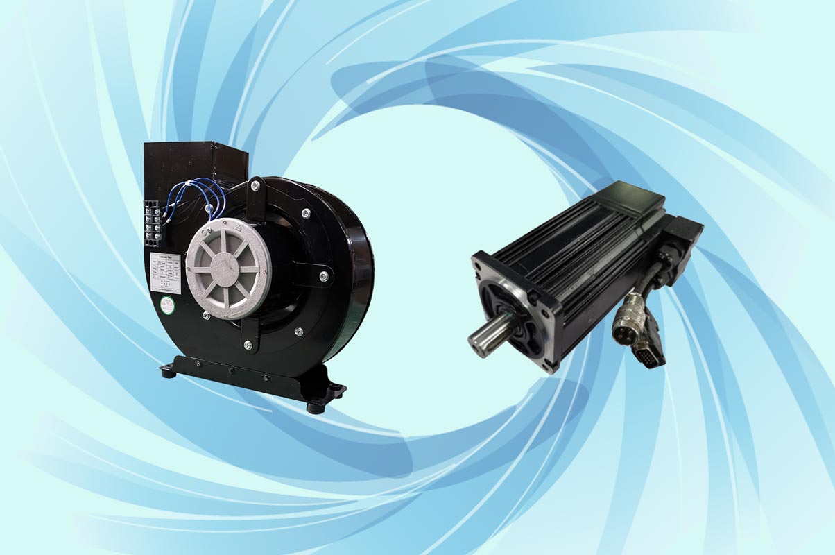 Ventilador Centr&iacute;fugo e Servo Motor