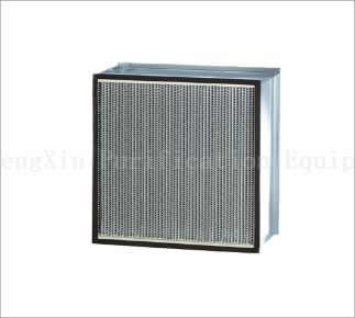 High-Efficiency Box-Type Partitioned Filter